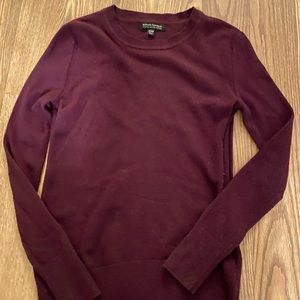 Banana Republic Merino Sweater- burgundy XXS